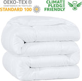 Kingsley Trend alternativ hvid dundyne til alle årstider, hele sæsonen, kingsize dyne (2,6 M X 2,3 M), bløde, maskinvaskbare dyner og dyner Naty Shop