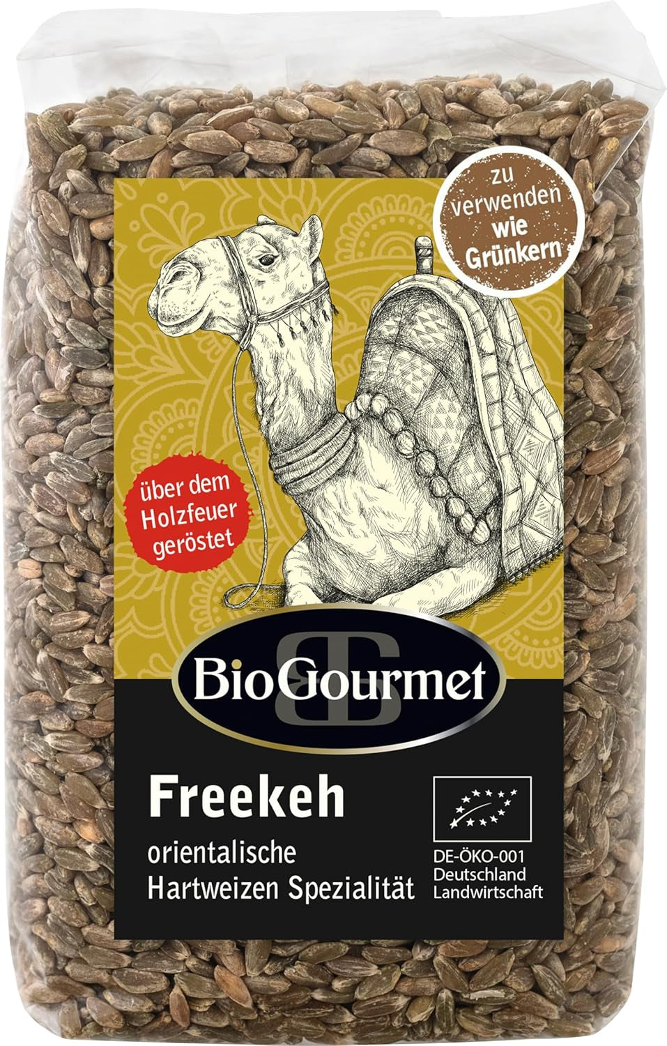 BioGourmet Freekeh, Grøn Hvede 1 x 500g pose - Økologisk