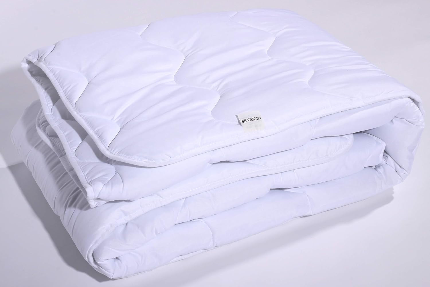 BONEX quilt Micro 95 Quiltet quilt Anti-allergisk Til allergikere 100% mikrofiber 155X200 Cm 1400 G Dyner og dyner Naty Shop