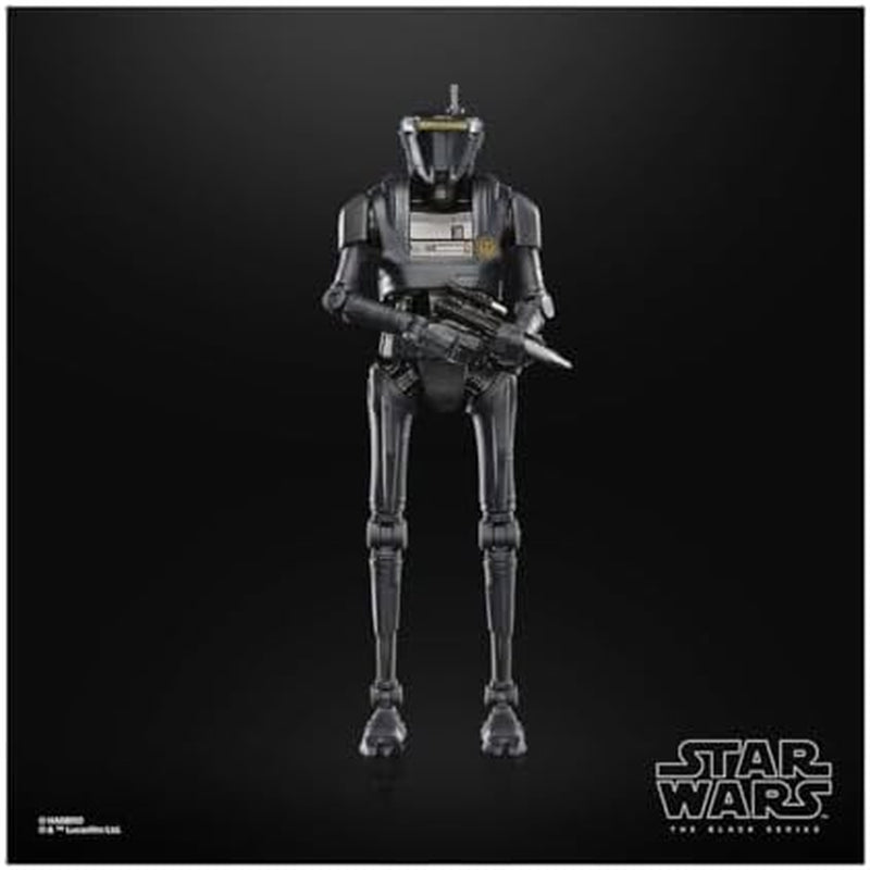 Star Wars Black Series New Republic Security Droid, 15 cm stor mandalorian figur, til børn 4+ Actionfigurer Naty Shop