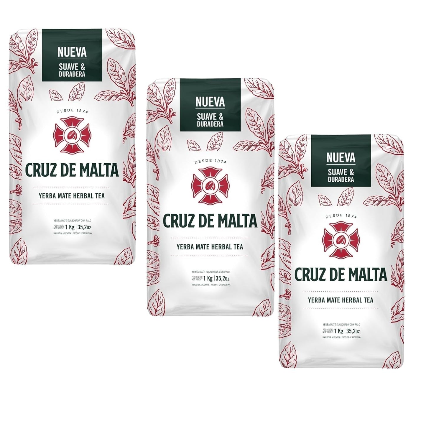 Argentinsk mate-te med stykker stilke, 1 kg.