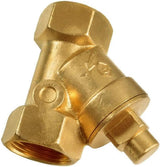 Cornat 1" universal retningsventil, messing / havevanding / FLOR90890 1 tomme