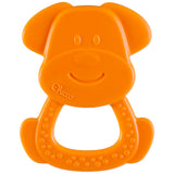 Chicco ECO+ Teething Ring Frog, Bidring til nyfødte med pigge, Fremstillet af blød bioplastik, Børnelegetøj til nyfødte og børn fra 3 til 18 måneder