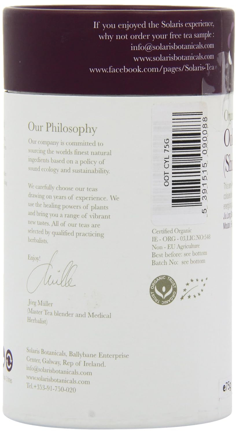 Økologisk Oolong (Shui Xian), pakke med 1 (1 x 75 g)