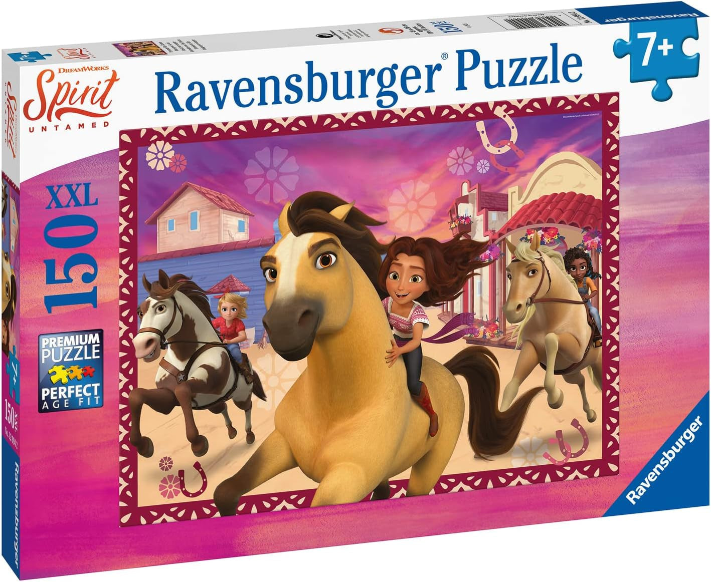 Ravensburger Puslespil til børn - 12994 Friends For Life - Dreamworks Spirit Puslespil for børn fra 7 år, med 150 brikker i Xxl-format Puslespil Naty Shop