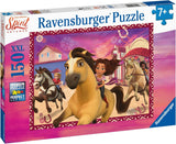 Ravensburger Puslespil til børn - 12994 Friends For Life - Dreamworks Spirit Puslespil for børn fra 7 år, med 150 brikker i Xxl-format Puslespil Naty Shop