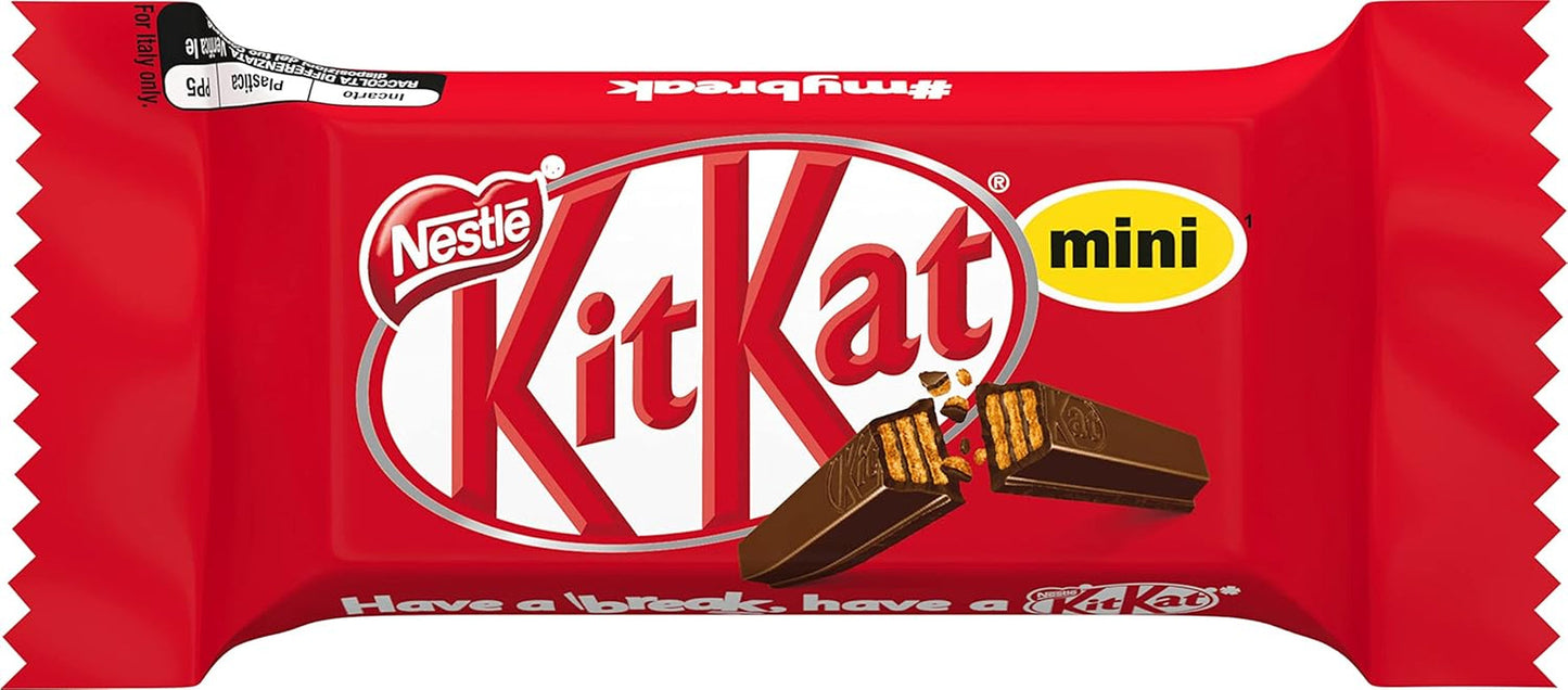 Nestlé Mini Chokoladestænger Mælkechokolade Crunchy Wafer Bars 3 Pakke (1 x 217g)
