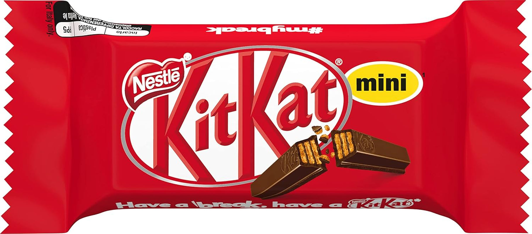 Nestlé Mini Chokoladestænger Mælkechokolade Crunchy Wafer Bars 3 Pakke (1 x 217g)