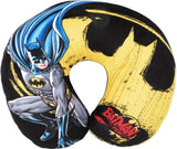 DC Comics Soft Batman Car Travel Nakkepude Børnesikkerhed Komfort Superhelt Bat Man, Cuscino Da Viaggio Auto, Lyseblå, One Size Rejsepuder Naty Shop Standardtitel