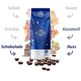Caffè Espresso kaffebønner - traditionel ristning på Sicilien - Premium kaffebønner, 250 g pose, til fuldautomatiske maskiner og portafilter