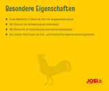 JosiCat Kylling i Sauce (12 x 415 g) | Voksen | Premium vådfoder til voksne katte | Kylling i sauce | Vitamin D3 og E | Drevet af JOSERA | Vådfoder til katte | Komplet mad | Pakke med 12