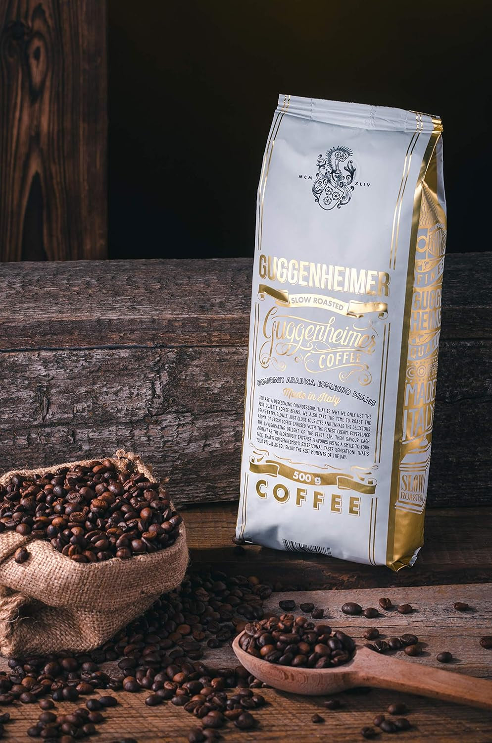 | Prøvepakke kaffebønner 1 kg | Supreme 500g og Gourmet Arabica 500g | Lav surhedsgrad | Fin creme | Den bedste espresso til fuldautomatiske maskiner | Kaffesmagningssæt