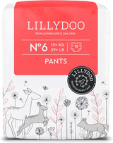 LILLYDOO Hudvenlige Bukser Størrelse 5 (12-17 kg) Månedlig æske (105 stk.)