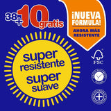 Toiletpapir Renova Super Prom - 48 ruller hvid