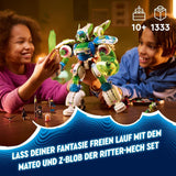 LEGO Dreamzzz 3-i-1 Mateo Og Z-Blob The Knight Mech Byggeklodser Legesæt til 10 år Drenge og piger Børn Gave Fantasy Sæt 3 Ways Robot Adventure Legetøj 71485 Byggesæt Beuche den LEGO-Store