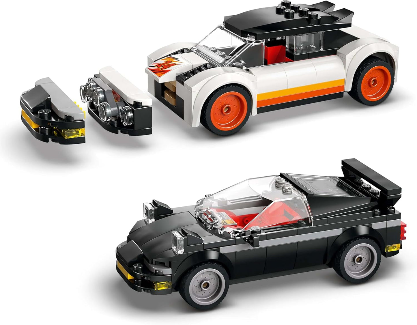 LEGO City skrotplads med biler - legetøj med skrotpresse og kran, 2 legetøjsbiler, 4 fungerende minifigurer og kontorbygning - fødselsdagsgaver til drenge og piger fra 8 år 60472 Besuche den LEGO-Store byggesæt