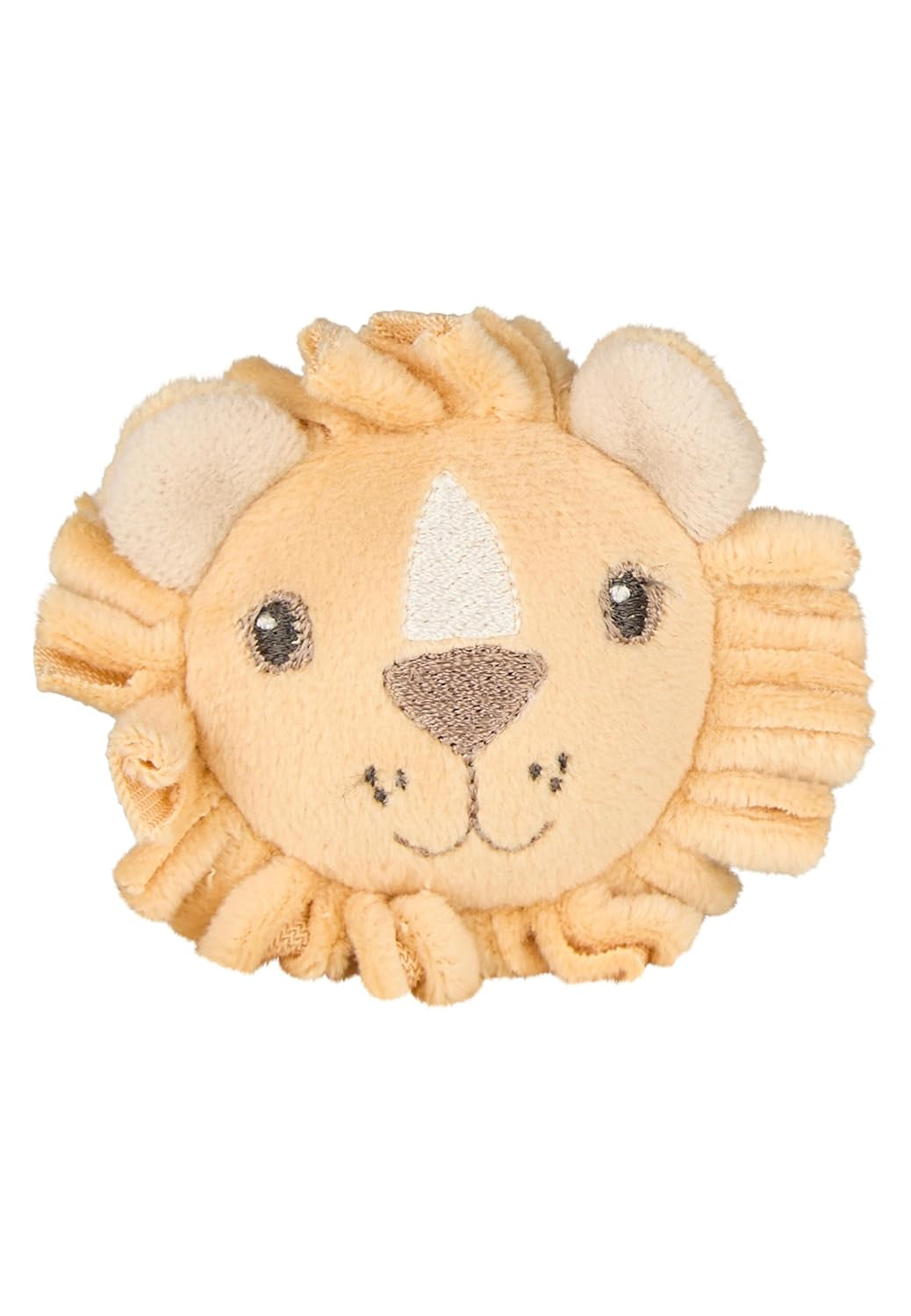 Sterntaler Lion Leo Rattle Arm - Blødt legetøj til babyer med rangle og elastik - Til babyer at gribe og lege med - Ideel gave, okker babylegetøj Naty Shop