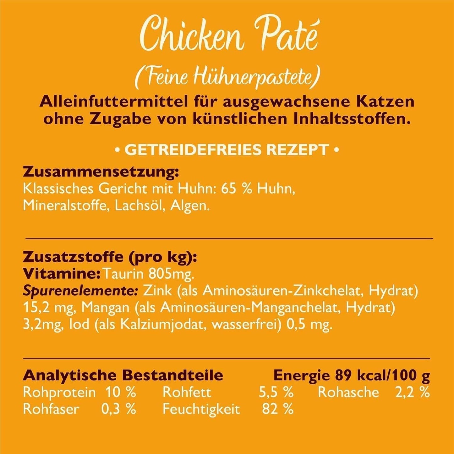 Lily's Kitchen Naturligt vådt mørt kattefoder til voksne katte, bakker, kornfri opskrifter, sortiment (32 bakker x 85g)