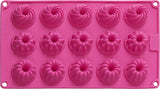Birkmann, Easy Baking, Donutblech, Backform Für 6 Donuts, Mit Hochwertiger Antihaftbeschichtung, Ø 9 Cm, Mit Rezept, 881631 Forme og bakker til bagning Naty Shop 15Er Gugelhupfform