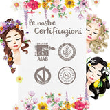 Bade- og delikat shampoo til børn med hørblomster, shower gel og shampoo til børn og babyer, Made in Italy - 500 ml Børn - Bad og hudpleje Naty Shop