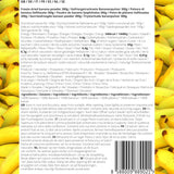 Frysetørrede bananer i pulverform | XL 300g Frugtpulver Frysetørret bananpulver | Til smoothie, bagning, kage | Frysetørret banan | Frysetørrede frugter | ZingyZoo Banana Powder Naty Shop Dehydrerede produkter