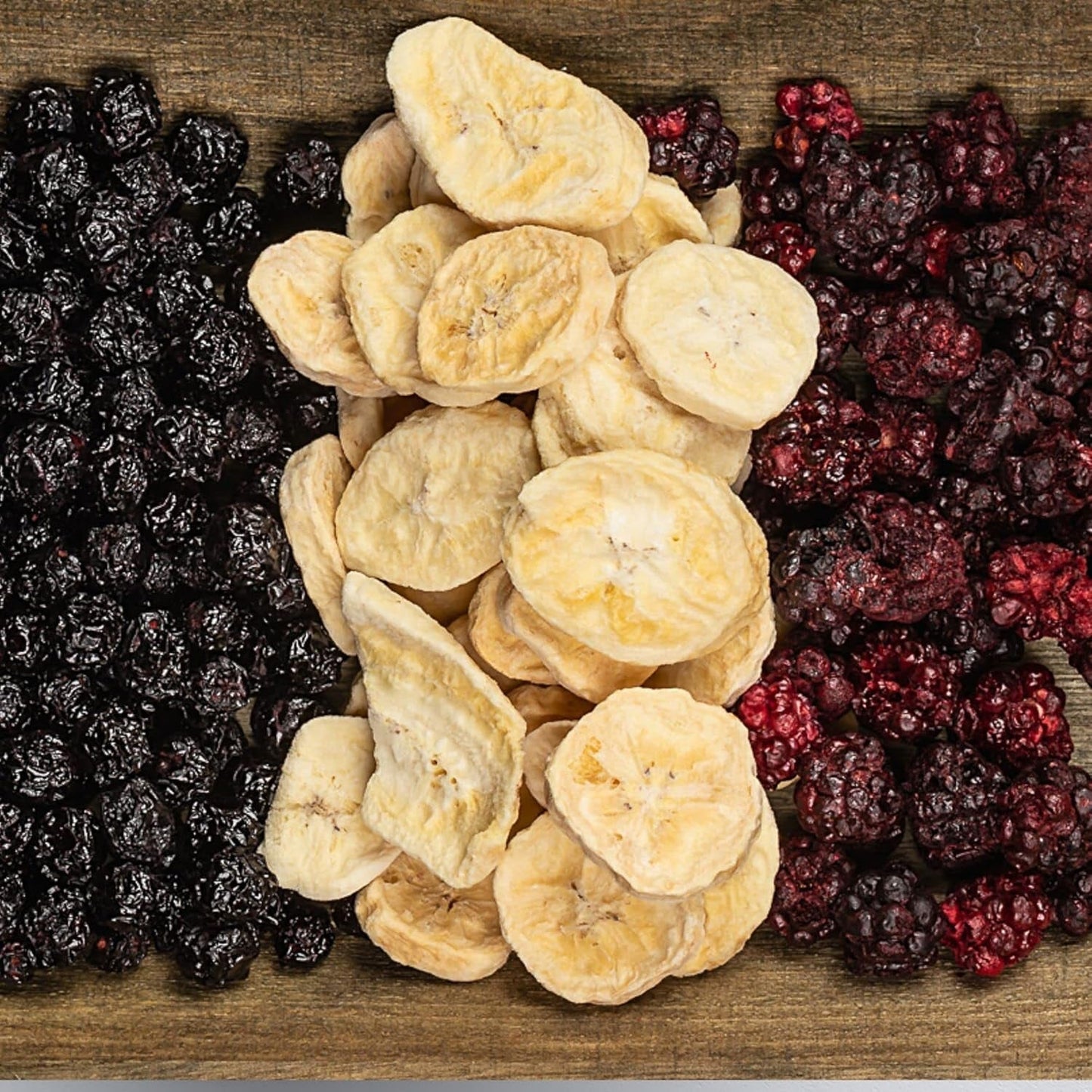 Frysetørrede bananer | Pakke 120g Tørrede bananer uden sukker | Frysetørret banan | Bananer med tørret frugt | Frysetørrede friske bananer | Frysetørrede bananskiver Naty Shop dehydrerede produkter