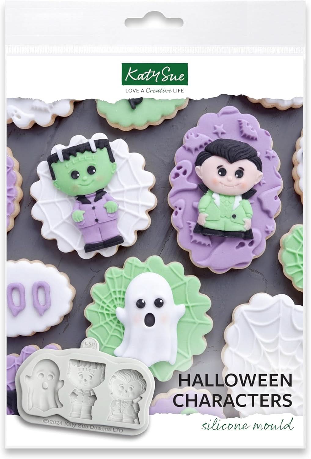 Katy Sue, Silikoneform Halloween Køkken Naty Shop