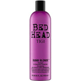 Sengehoved fra TIGI Dumb Blonde, shampoo til kemisk behandlet hår, 750 ml Bruser og bad Naty Shop