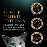 Sheba CATCARE Bag Wet Fresh & FINE (Fisk) Stykker i sauce Voksen 50g Multipack Standard