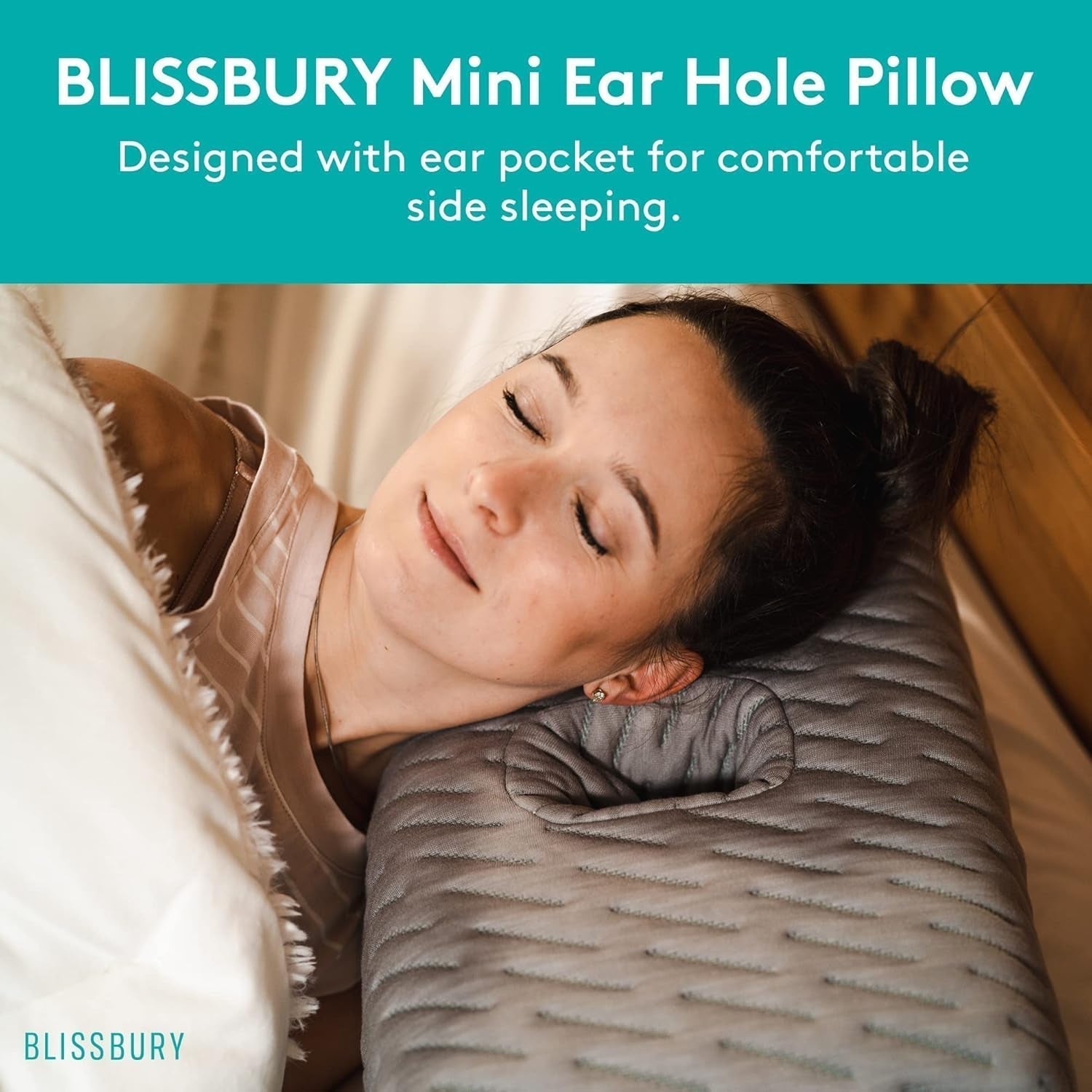 BLISSBURY mini ørepude til folk med øresmerter Naty Shop standardpuder