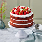 Funcakes Mix Für Red Velvet Cake, Glutenfrei: Einfach Zu Berübenen, Schön Weicher Und Fluffiger Kuchen Mit Leichtem Schokoladengeschmack, Perfekte Rote Farbe, 400G Mix til bagning og madlavning Naty Shop