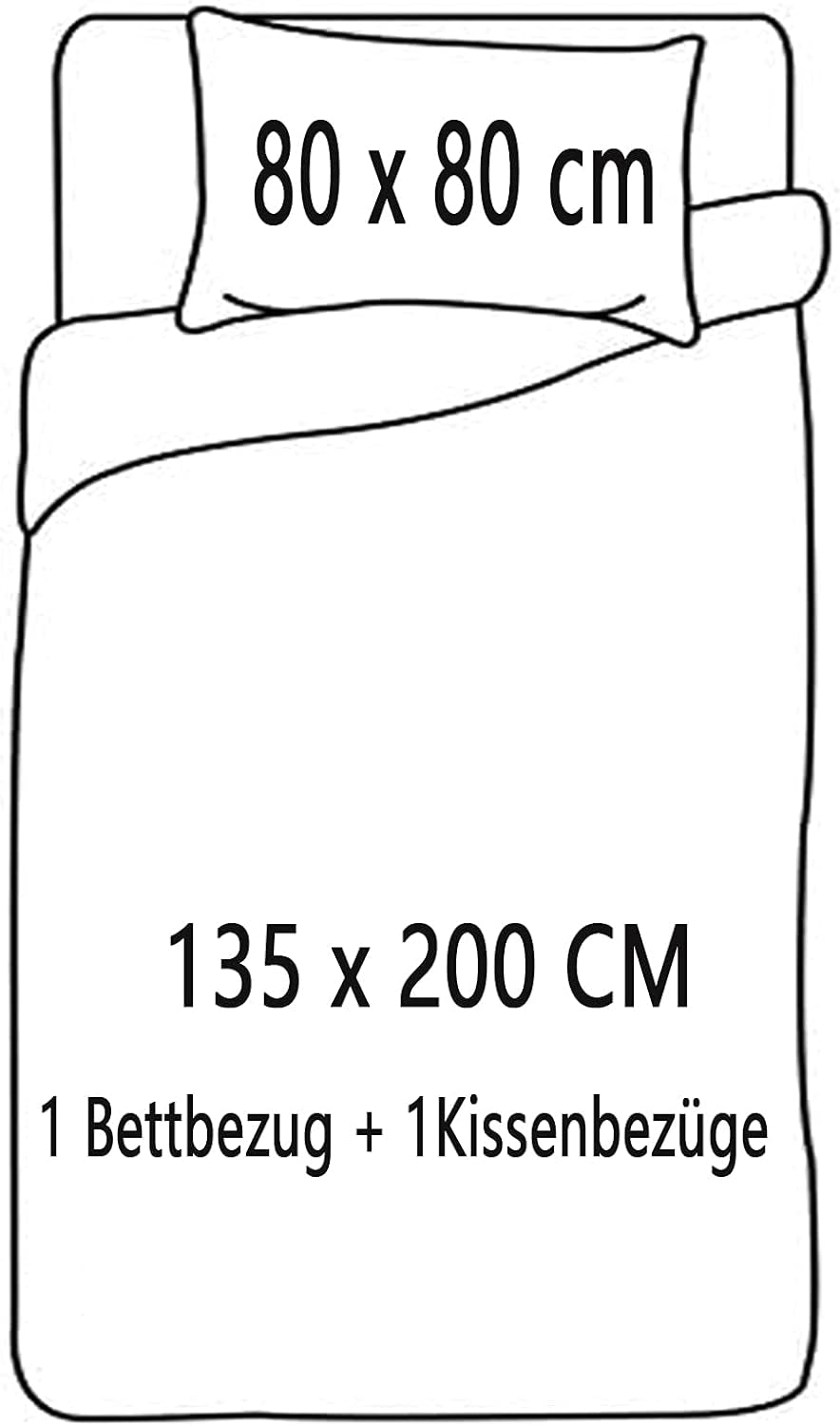 Sengetøj til drenge, fodbold, mikrofiber polyester Sengetøj - børn Naty Shop