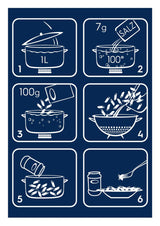 Pasta Barilla Collezione Fettuccine, (1 x 500 g) (pakke med 3)