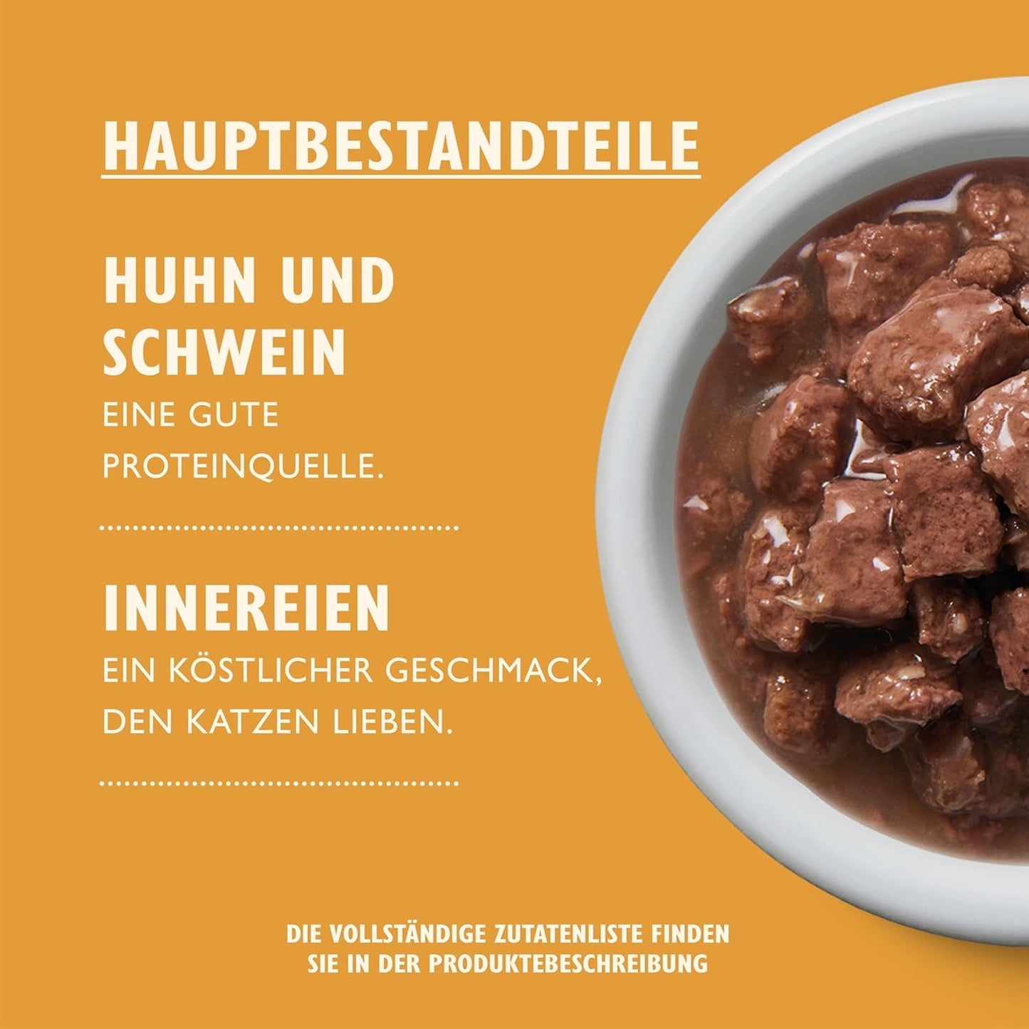 Lily's Kitchen våd voksen kattefoder, lavet med naturlige ingredienser, lækre stykker i sovs, multipakke, 8 æsker x 85 g