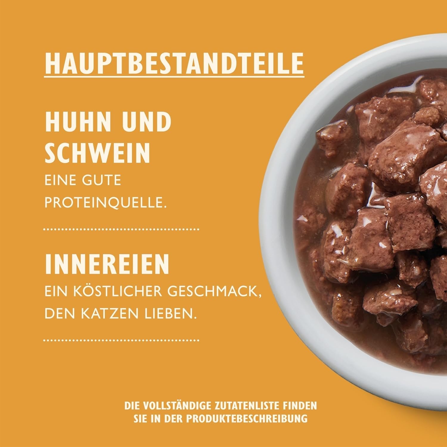 Lily's Kitchen våd voksen kattefoder, lavet med naturlige ingredienser, lækre stykker i sovs, multipakke, 8 æsker x 85 g