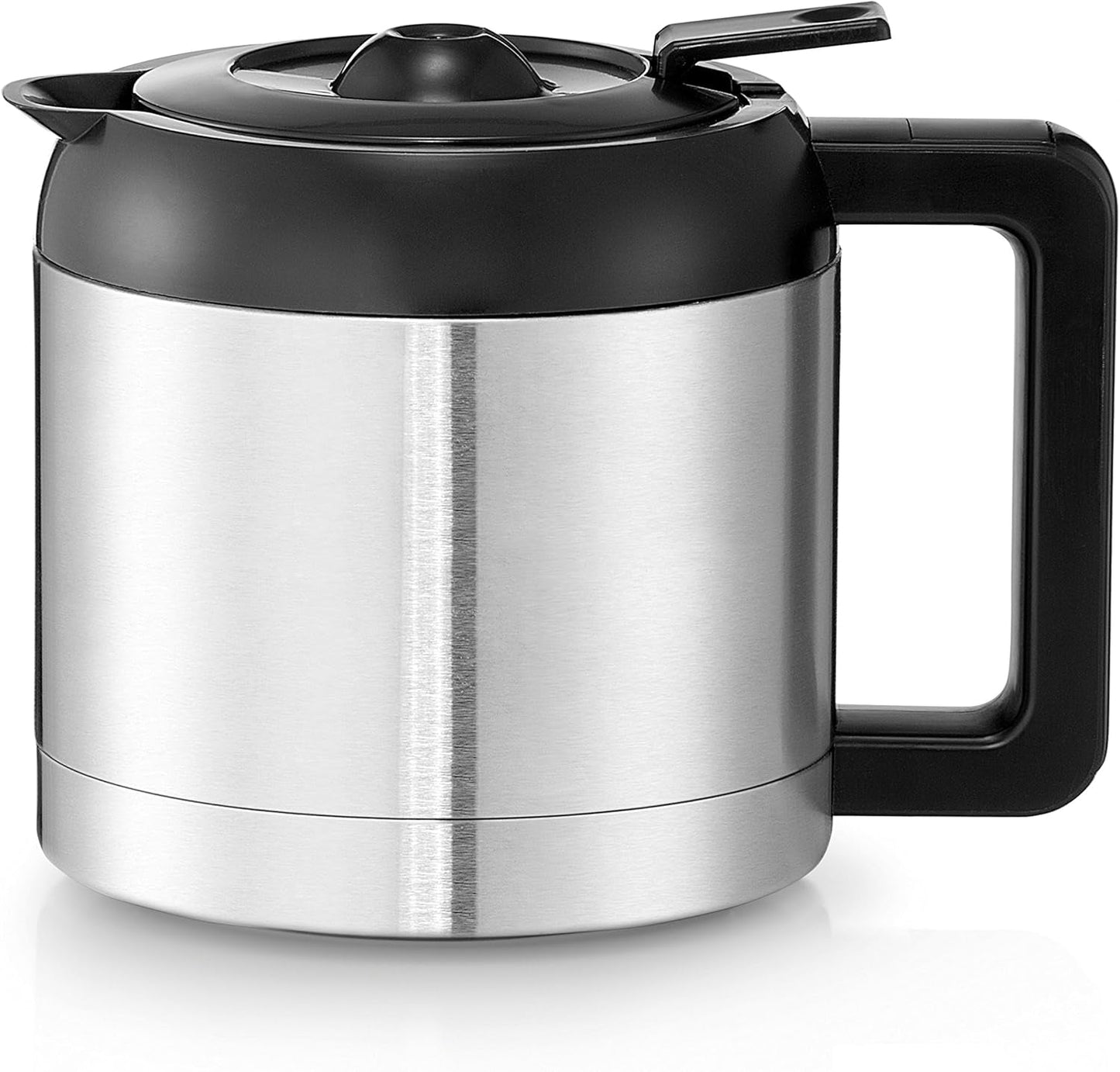 WMF Stelio Aroma espressomaskine med termokande, filterkaffe, 8 kopper, anti-dryp system, automatisk sluk, 1000 W