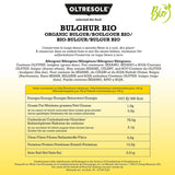 Økologisk italiensk Bulgur 5 kg, fuld hvede, hård hvede, revet hvede, ideel til fremstilling af tabbouleh og orientalske retter, praktisk format