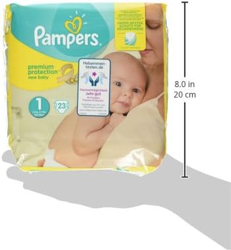 Pampers Premium Protection New Baby bleer, str. 1 (nyfødt), 22 stk