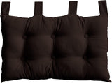 Dyne med 4 bobler, jute, 90 X 190 Cm, ler, 2007AGCHLJT090190, 90 X 190 Cm Dyner og dyner Naty Shop Mørkebrun