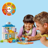 LEGO DUPLO Town Første besøg hos lægen, byggelegetøj, legesæt til fremme af finmotorik, gave til småbørn 2 år, pædagogisk legetøj, hospitalsrollespil 10449 byggesæt Besuche den LEGO-Store