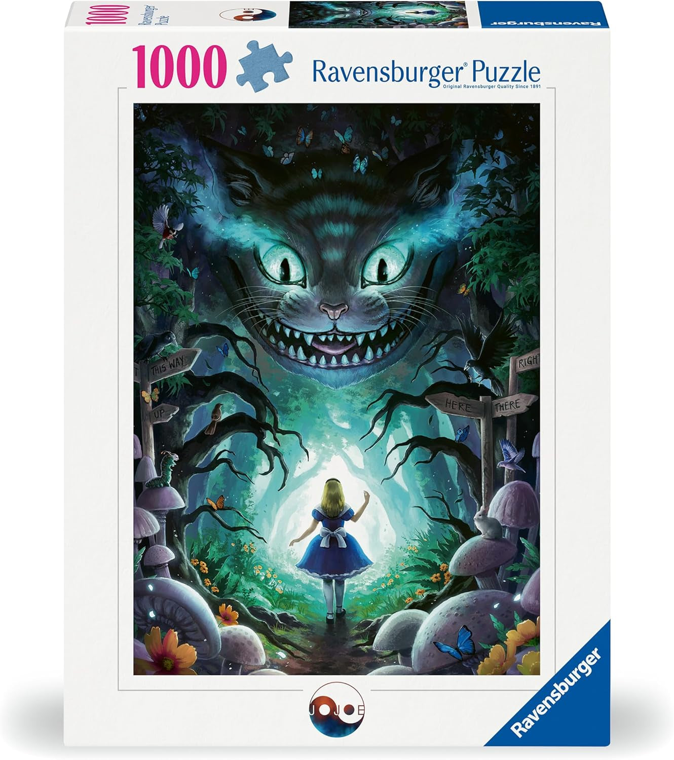 Ravensburger Puslespil 12000526 - Alice's Adventures - 1000 brikker for voksne og børn fra 14 år, Puzzle Naty Shop