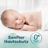 Pampers Harmony bleer størrelse 2, 204 bleer, 4 kg-8 kg, skånsom hudbeskyttelse med 100 % Pampers beskyttelse
