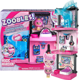 Zoobles Magic Mansion Transformerbart 6-værelses drømmehus, rutsjebane og tilbehør