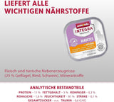 animonda INTEGRA PROTECT Diabetes med fjerkræ (16 x 100 g), vådfoder til diabetiske katte, diætfoder til diabetiske katte, vådfoder uden sukker
