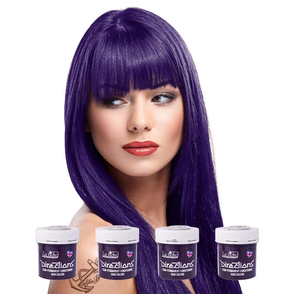 Vejledning semi-permanent hårfarve 88ml - Fluorescerende Orange Hårfarve Naty Shop Black 88 Ml (pakke med 4)
