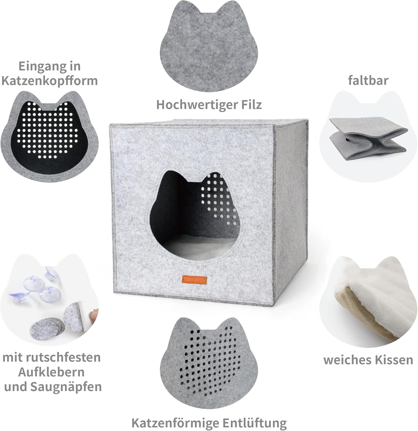 Tæpper og møbler, kæledyr, huler og huse, katte, senge til katte, katte - senge, madrasser