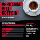 DEAD OR ALIVE Espresso No3 - Starke Espressobohnen 1kg - 100% Robusta - Kaffeebohnen für Kaffeevollautomat und Espressomaschine - Ganze Bohnen mit viel Koffein aus Italien - Kaffebønner