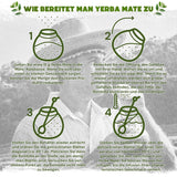 Green Mate Green Orgánica Energy Guarana 500G | Økologisk Yerba Mate te fra Brasilien | Naturligt koffeinindhold | Økologisk Mate te