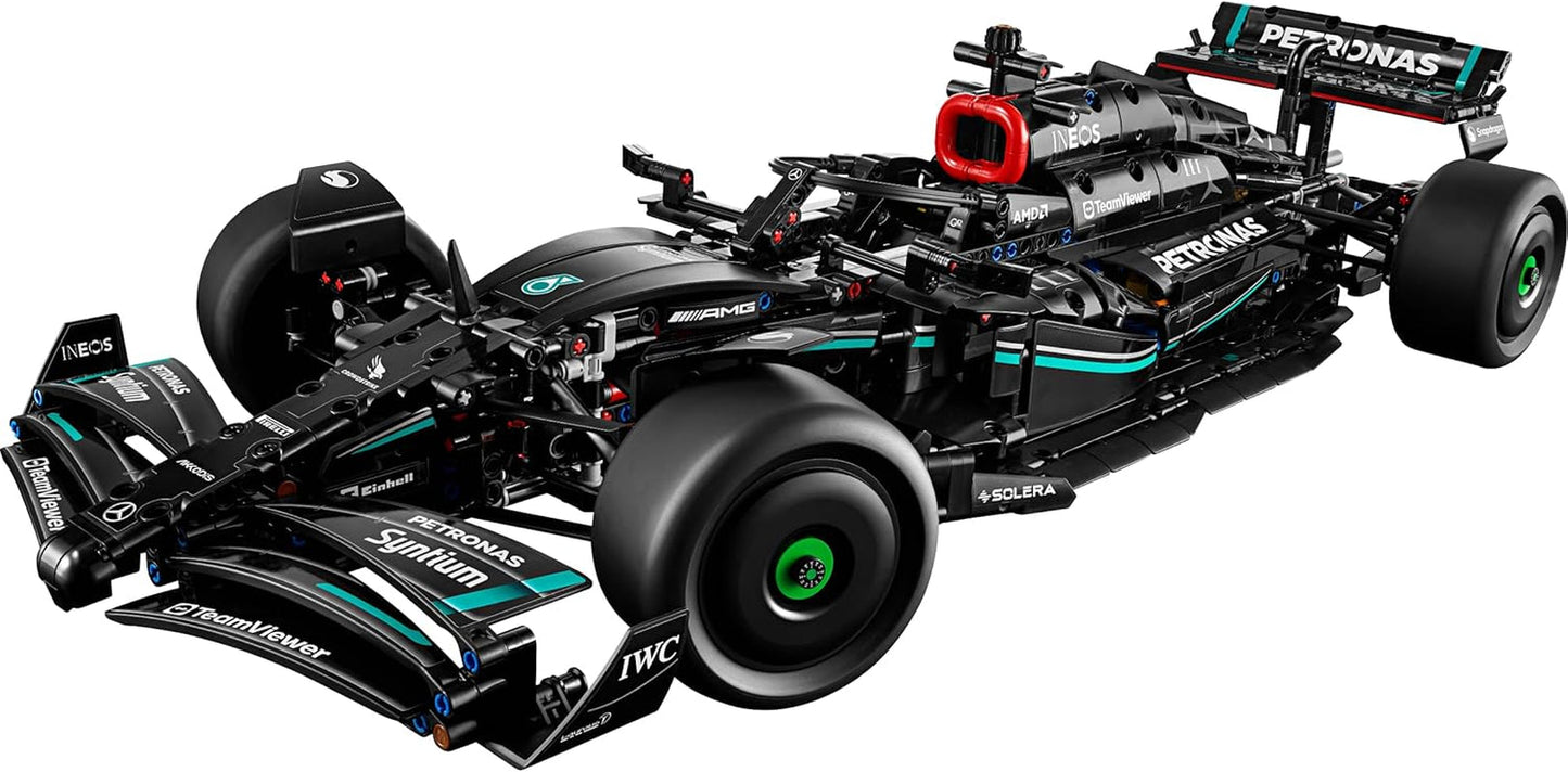 LEGO Technic Mercedes-Amg F1 W14 E præstationssæt til voksne, racerbil i skala, samleobjekter til hjemmet eller kontoret, Formel 1-gaver til mænd, kvinder 42171 Byggesæt Besuche den LEGO-Store