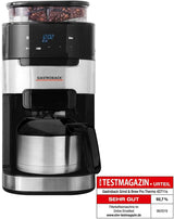 GASTROBACK Grind & Brew Pro termisk espressomaskine, sølv, sort